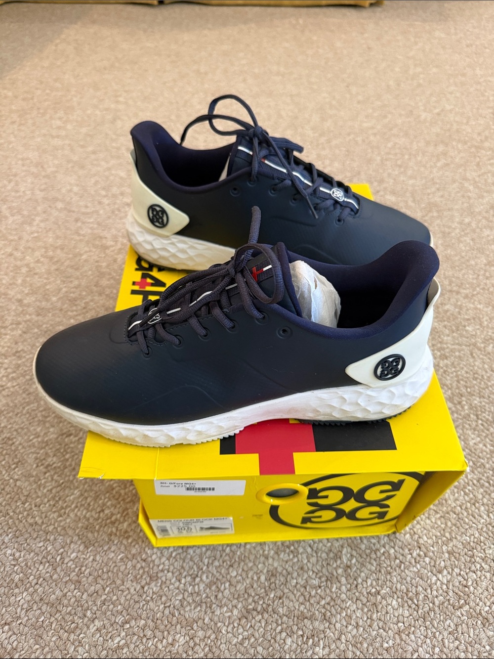 G/FORE Men's Colour Block MG4+ spikeless golf shoes